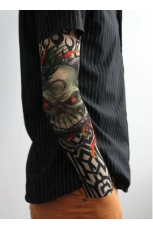 Giyilebilir Kol Dövmesi Çorap Dövme 3d Baskılı Kol Bacak Dövme 2 Ade&hellip;