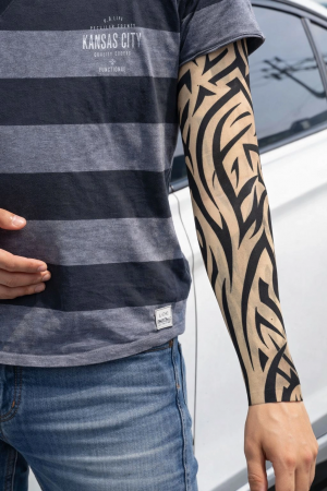 Giyilebilir Kol Dövmesi Çorap Dövme 3d Baskılı Kol Bacak Dövme 2 Ade&hellip;