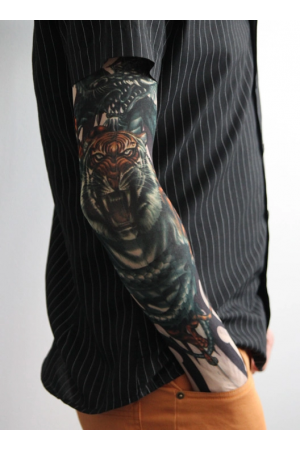 Giyilebilir Kol Dövmesi Çorap Dövme 3d Baskılı Kol Bacak Dövme 2 Ade&hellip;