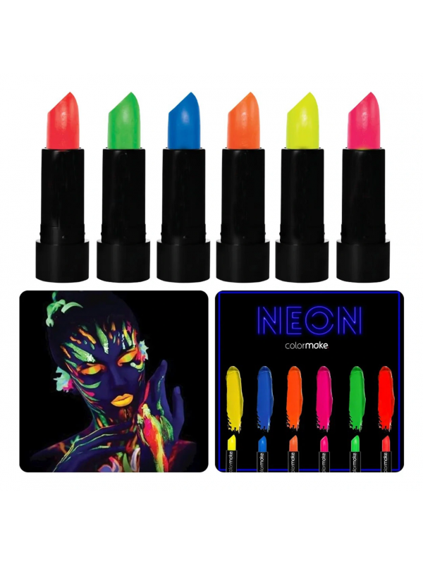 Glowpaint 6’lı Neon Boya – Uv Işıkta Parlayan Makyaj Seti&hellip;