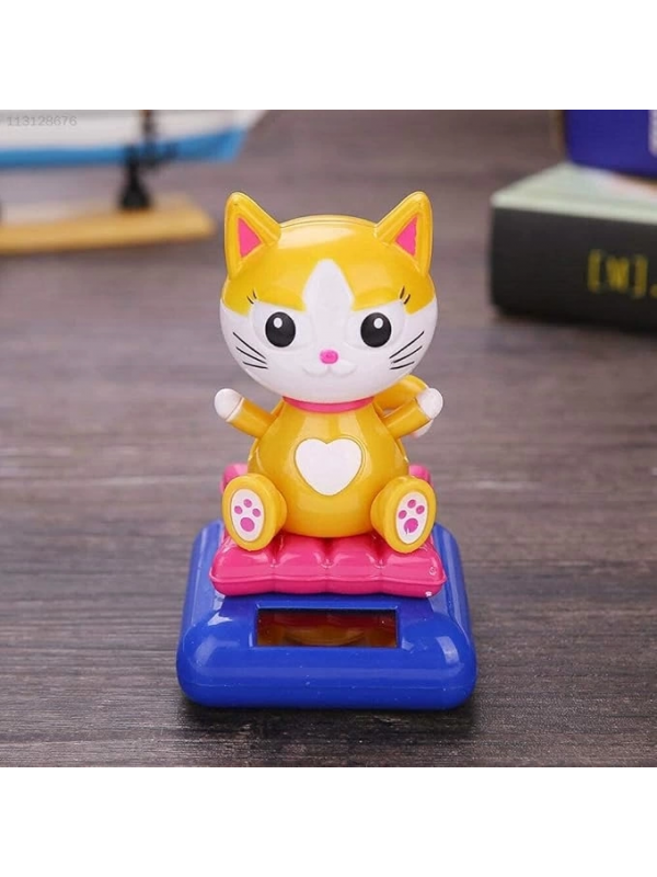 Güneş Enerjili Solar Sallanan Kedi&hellip;
