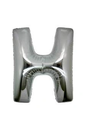H Harf Folyo Balon Gümüş Renk  40 İnç&hellip;