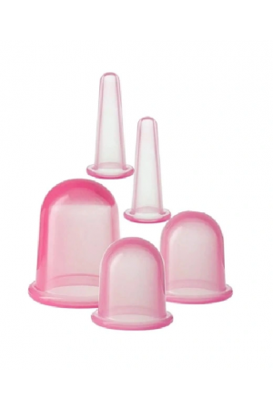 Hacamat Kupası Seti Silikon - 5li Set - Selülit Masaj Seti&hellip;