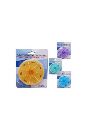 Haftalık İlaç Saklama Kutusu - Oval Kutu&hellip;