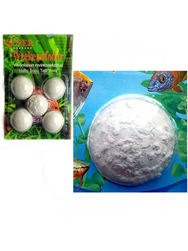 Haftasonu Tatil Yemi  - Akvaryum Balıkları İçin 5li Set&hellip;