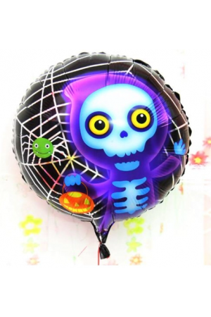 Halloween İskelet Hayalet Folyo Balon 18 İnç&hellip;
