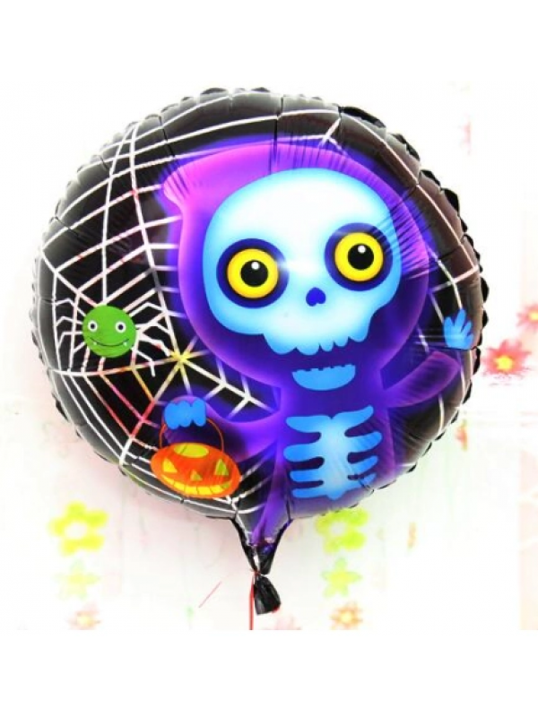 Halloween İskelet Hayalet Folyo Balon 18 İnç&hellip;