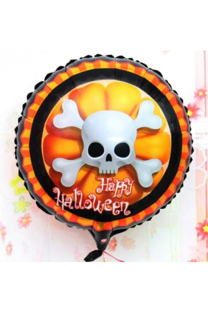Halloween İskelet Kuru Kafa Folyo Balon 18 İnç&hellip;