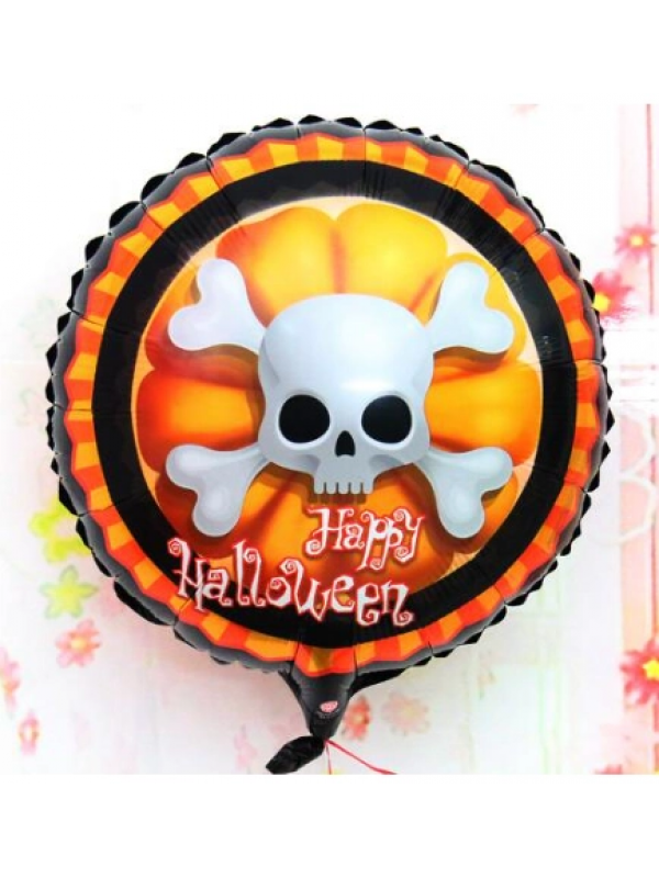 Halloween İskelet Kuru Kafa Folyo Balon 18 İnç&hellip;