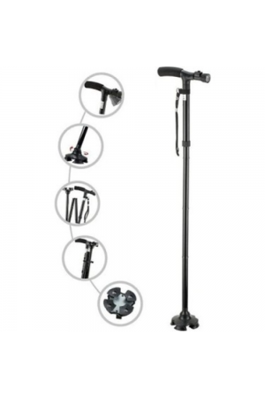 Hareketli Led Işıklı Katlanır Baston…