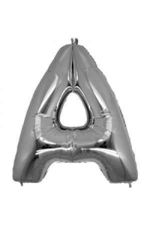 A Harf Folyo Balon Gümüş Renk  40 İnç&hellip;