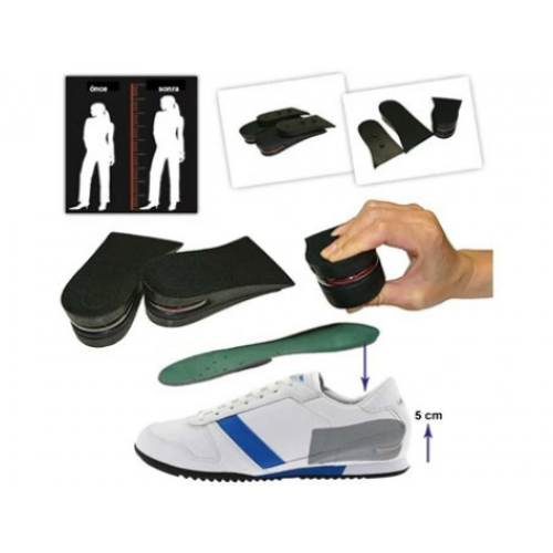 Hava Yastıklı Boy Uzatıcı Tabanlık (5 Cm)