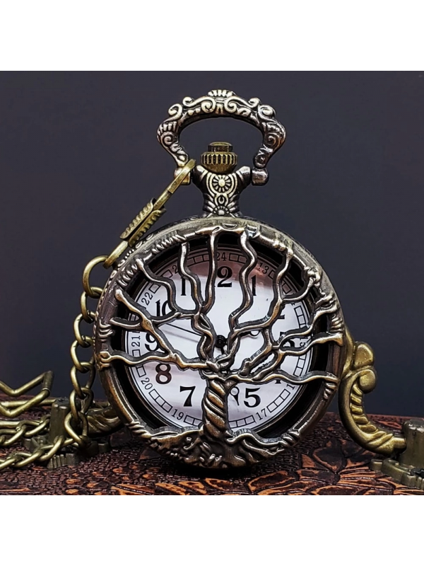 Hayat Ağaçı Tasarımlı Köstekli Saat&hellip;