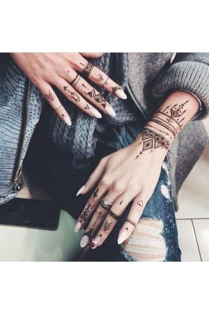 Hint Kınası Tüp Siyah…