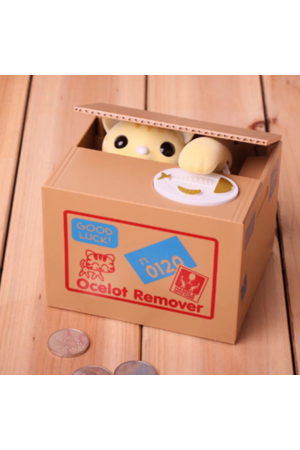 Hırsız Para Çalan Kedi Kumbara…