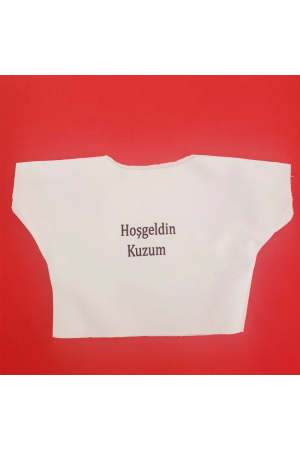 Hoşgeldin Kuzum Yazılı Oyuncak Tişörtü…