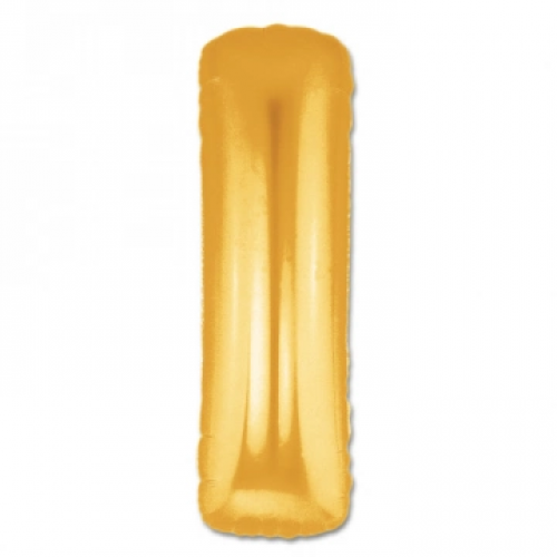 I Harf Folyo Balon Altın Renk  40 İnç