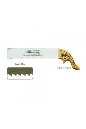 İnce Diş Zıvana El Testere 12 No - Ahşap Sap&hellip;
