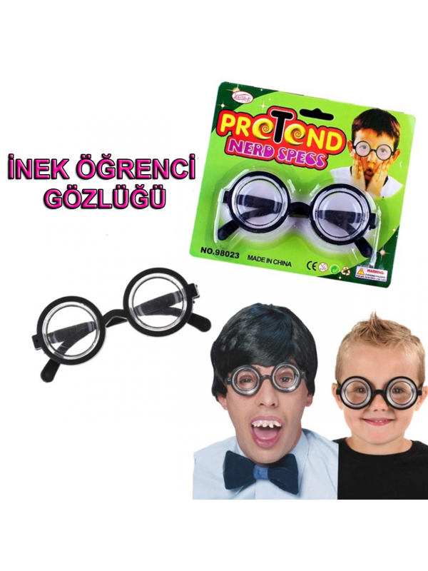 İnek Öğrenci Gözlüğü Şaka Gözlüğü&hellip;