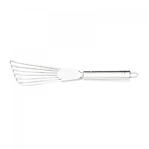 İnoks Eğri Krep Spatulası Krep Omlet Çevirici İnoks Eğri Krep Spatulası Krep Omlet Çevirici