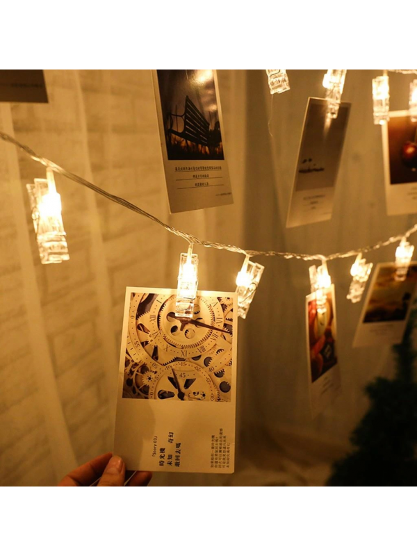 Işıklı Mandallı Fotoğraf Albümü 5m - 30 Led&hellip;