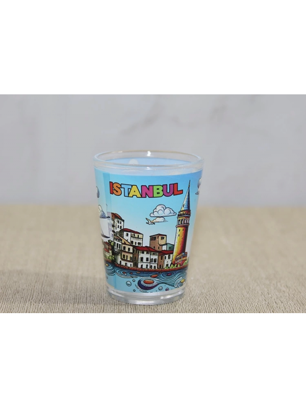 İstanbul Temalı Cam Shot Bardak Alk4358&hellip;