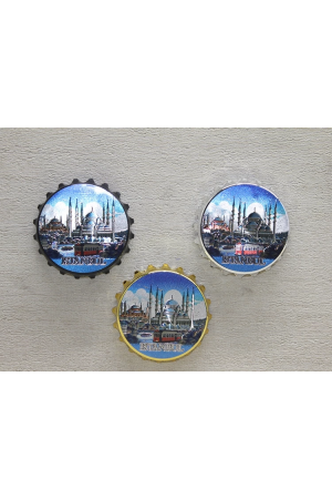 İstanbul Temalı Metal Magnet Alk4339&hellip;