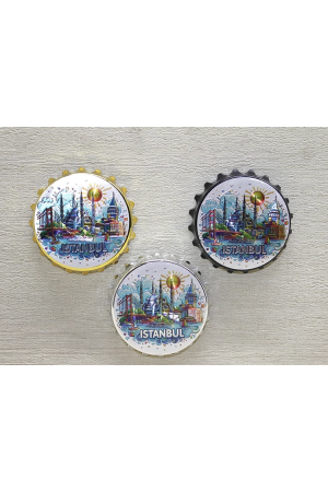 İstanbul Temalı Metal Magnet Alk4341&hellip;
