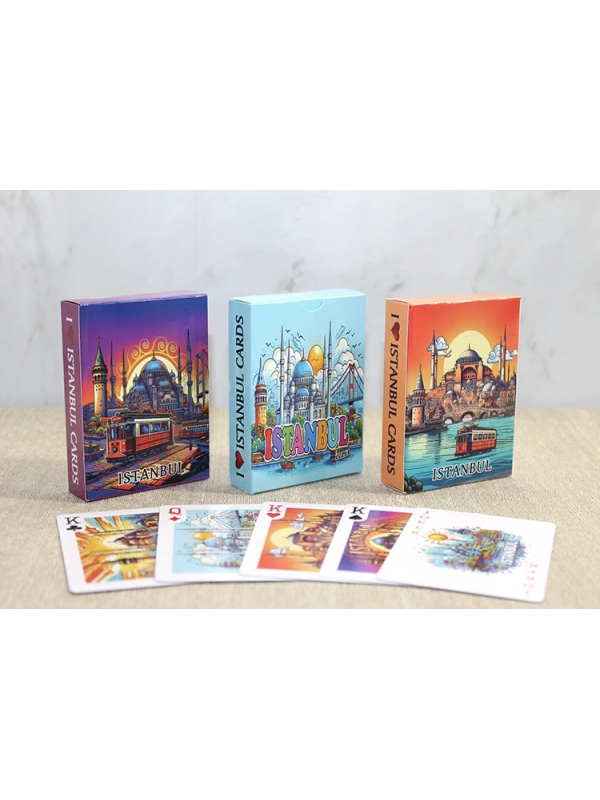 İstanbul Temalı İskambil Oyun Kartı Alk4350&hellip;