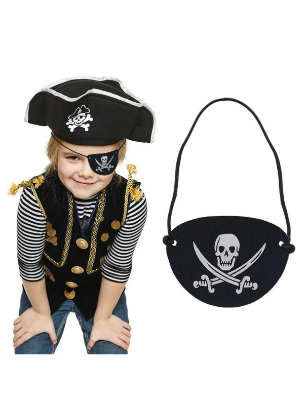 İthal Vinleks Deri Korsan Göz Bandı - Lastikli & Yumuşak&hellip;