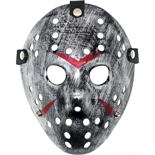 Jason Maskesi Hannibal Maskesi Metal Gümüş Renk 20x25 Cm