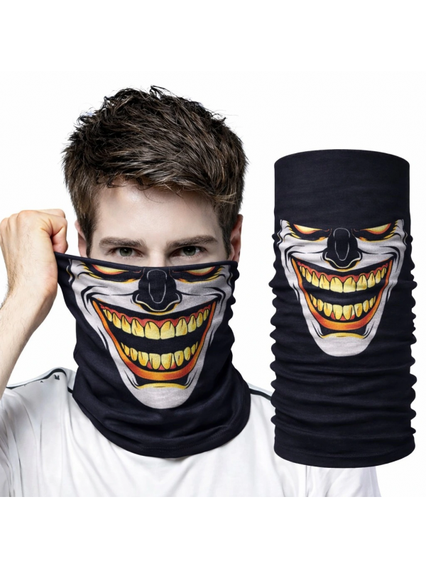 Joker Gülüşlü Baf Maske – Çok Amaçlı Boyunluk Bandana 3 No&hellip;