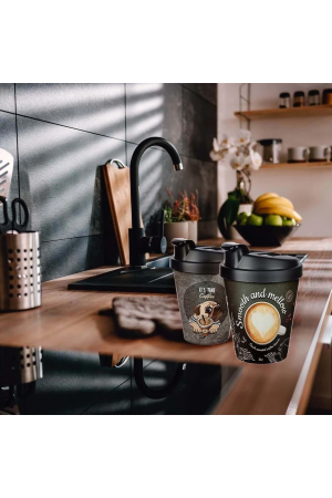 Kahve Bardağı - Termoslu 400ml - 13,5 Oz…