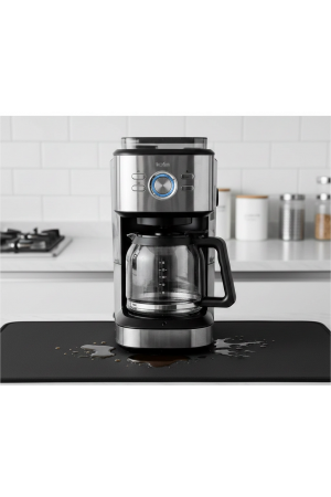 Kahve Makinesi Altlığı Su Emici Kaymaz Taban Tezgah Koruyucu Kurulama M&hellip;