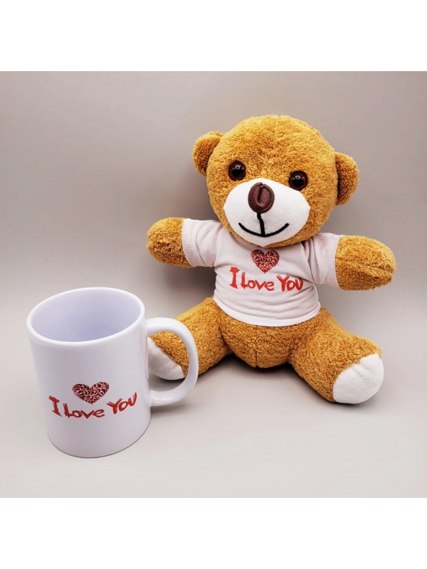 Kahverengi Ayıcık Ve Baskılı Kupa Seti&hellip;