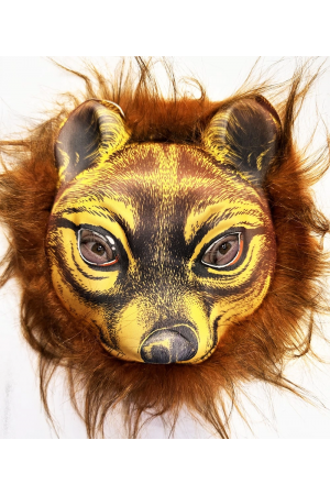 Kahverengi Saçlı Kaplan Aslan Leopar Maskesi Mega Peluş 32 No&hellip;