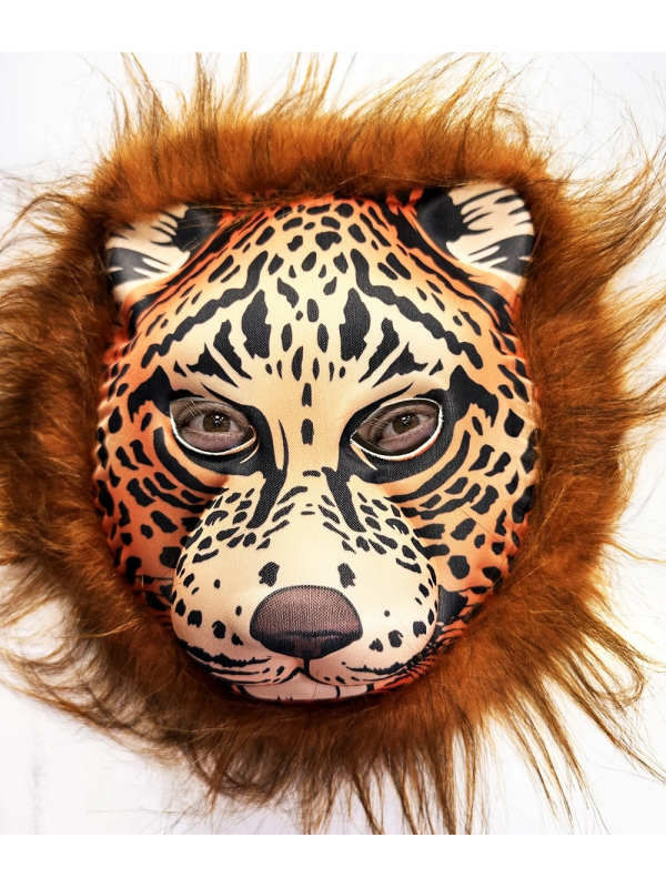 Kahverengi Saçlı Yeleli Aslan Maskesi Eva Mega Peluş 37 No&hellip;