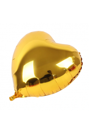 Kalp Balon Folyo Sarı 45 Cm 18 İnç&hellip;