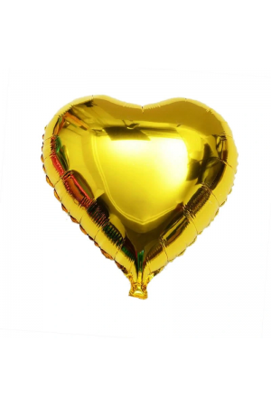 Kalp Balon Folyo Sarı 60 Cm 24 İnç&hellip;