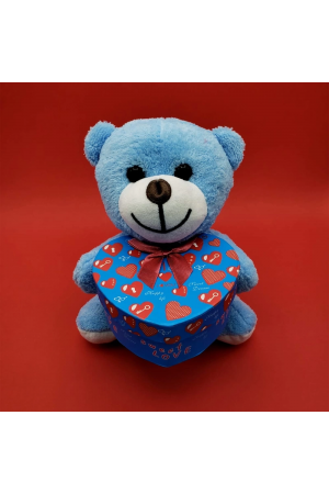 Kalp Kutulu Mavi Ayıcık… Kalp Kutulu Mavi Ayıcık…