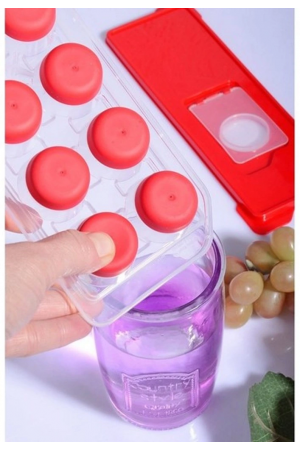 Kapaklı Buz Kalıbı Yapışmaz - Bas Parmak Kolay Çıkar&hellip;