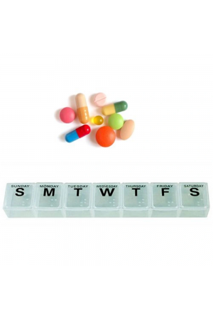 Kapaklı Haftalık İlaç Kutusu&hellip;