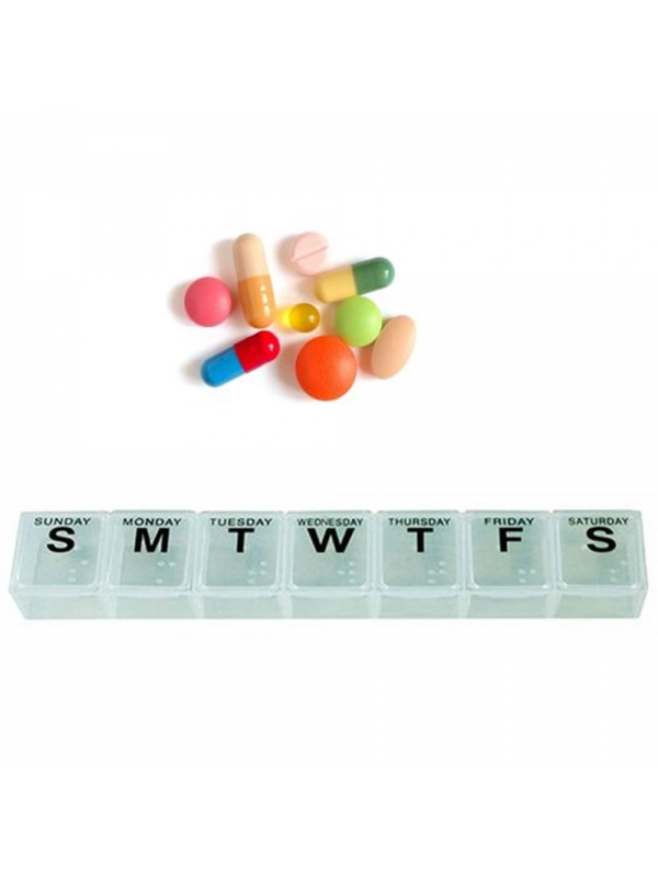 Kapaklı Haftalık İlaç Kutusu 3 Adet… Kapaklı Haftalık İlaç Kutusu 3 Adet…