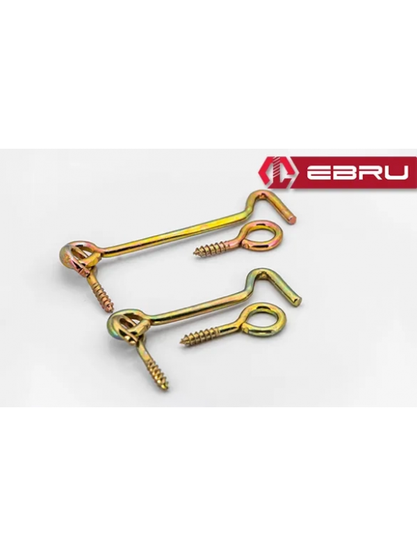 , Kapı Pencere Halkalı Çengel, Kanca Kilit 40 - 10 Adet&hellip;