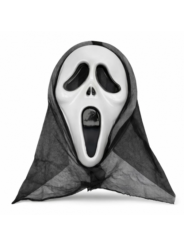 Kapşonlu Çığlık Maskesi Scream Maskesi - Hayalet Maskesi 33x21 Cm&hellip;