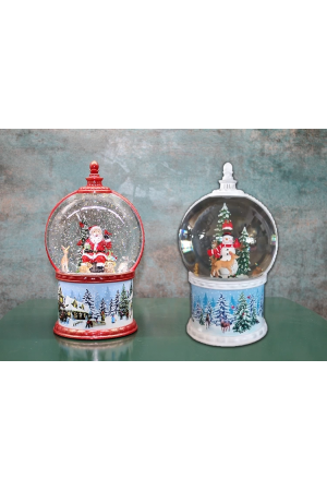 Kardan Adam Ve Noel Babalı Işıklı Müzikli Kar Küresi Alk3183… Kardan Adam Ve Noel Babalı Işıklı Müzikli Kar Küresi Alk3183…