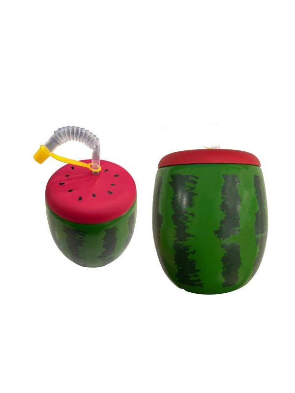 Karpuz Tasarımlı Pipetli Suluk 900 Ml&hellip;