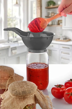 Kavanoz Hunisi - Konserve Reçel Hunisi Geniş Ağızlı - Saplı&hellip;