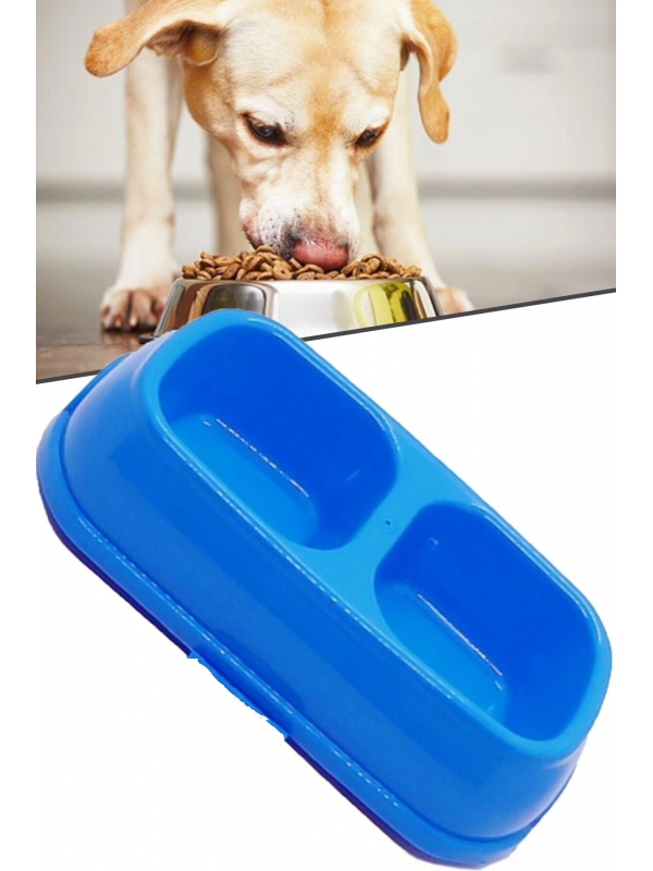Kedi - Köpek Mama Ve Su Kabı 2 Bölmeli  Büyük Boy&hellip;