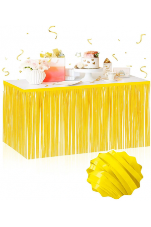 Kendinden Yapışkanlı Makaron Sarı Püsküllü Masa EteÄŸi – 75 X… Kendinden Yapışkanlı Makaron Sarı Püsküllü Masa EteÄŸi – 75 X…